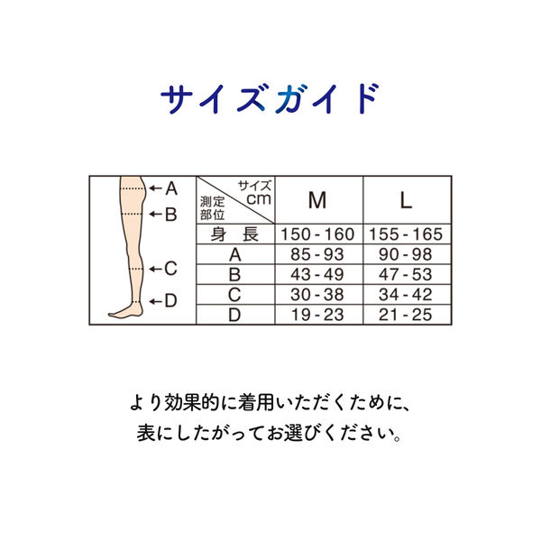 寝ながらメディキュット フルレッグ EX M 着圧ソックス Dr.Scholl