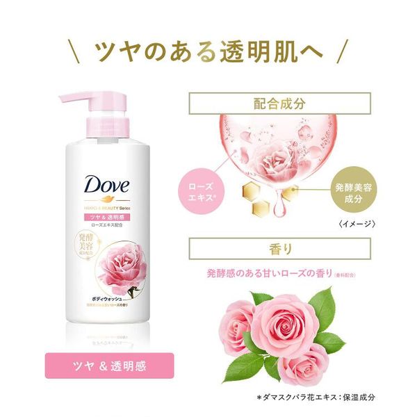 ダヴ（Dove） ボディウォッシュ 発酵＆ビューティーシリーズ ツヤ