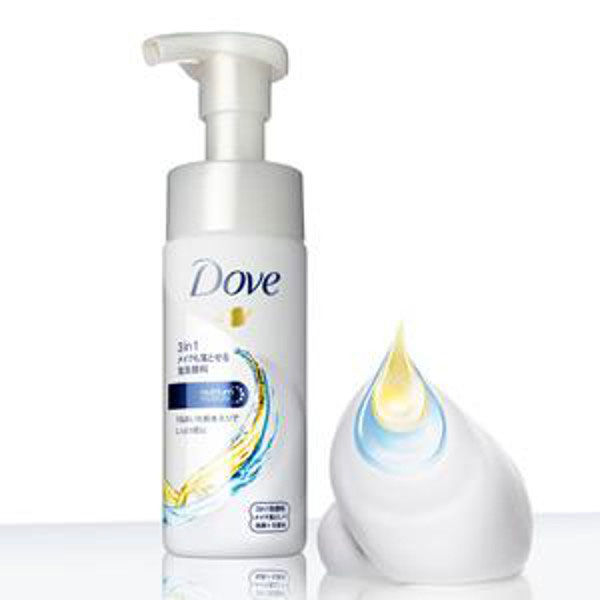 ダヴ(Dove) 3in1 メイクも落とせる洗顔フォーム 泡タイプ 洗顔