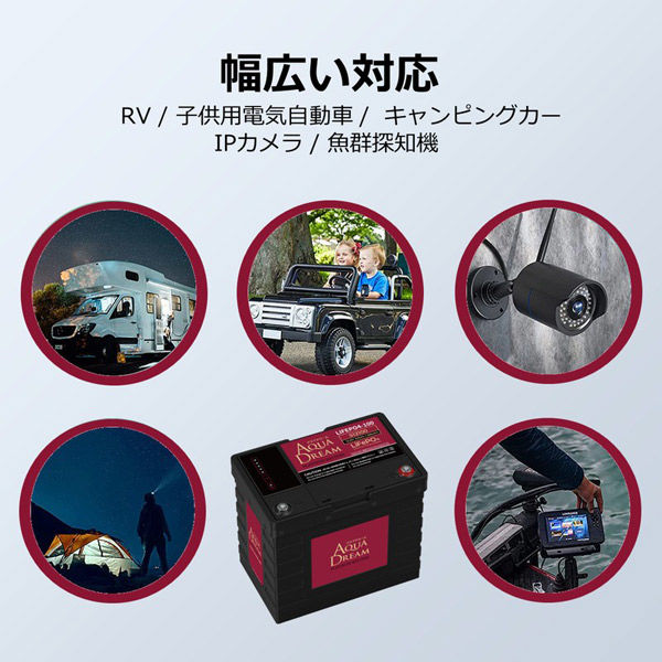 AQUA DREAM リン酸鉄リチウムイオンバッテリー LifePO4 産業用途 AQUA DREAM リン酸鉄リチウムイオンバッテリー LifePO4 産業用途