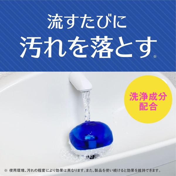 消臭剤 デオッシュ DEOSH タンクにおくタイプ 消臭芳香洗浄剤 パワフルシャボンの香り 1個 アース製薬 - アスクル