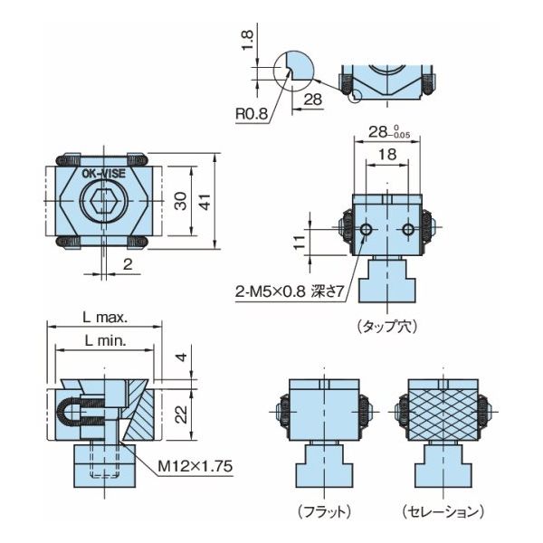 イマオコーポレーション OKバイスレールシステム|マルチレールクランプ MRーC MRーCーDT MR-C-DT 1個（直送品） イマオコーポレーション 1個（直送品） WSO2671602060(20527円)