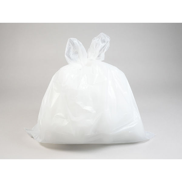 ゴミ袋 業務用ポリ袋 nocoo 白半透明 低密度 20L 厚さ:0.030mm 1袋（10