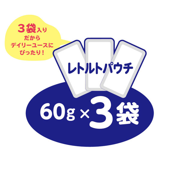 おにく生活 猫 チキン味 180g（60g×3袋入）3袋 アイシア 