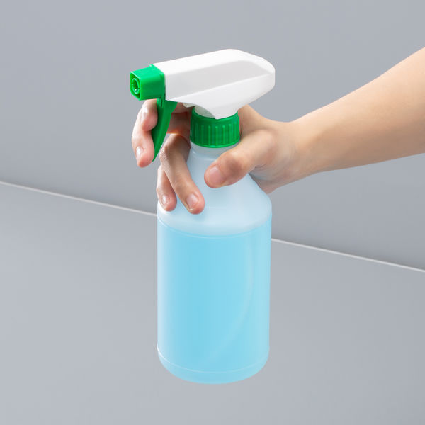 三宝化成 「現場のチカラ」 スプレーボトル 500ml 緑 1箱(100本