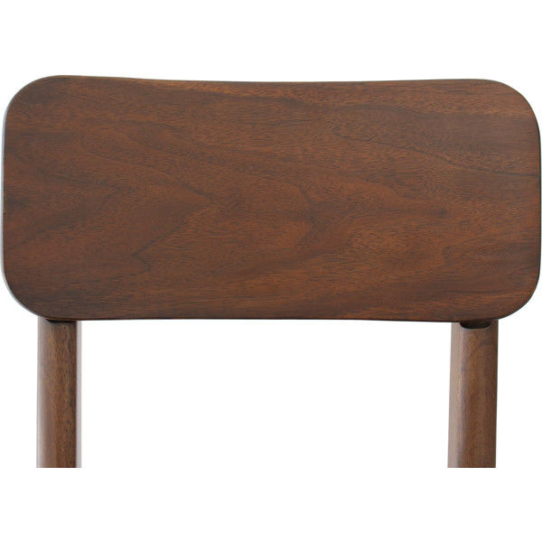 【軒先渡し】ヤマソロ ロージー ダイニングチェア ブラウン 1脚（直送品） ヤマソロ ブラウン オイルステイン風仕上げ ラッカー塗装