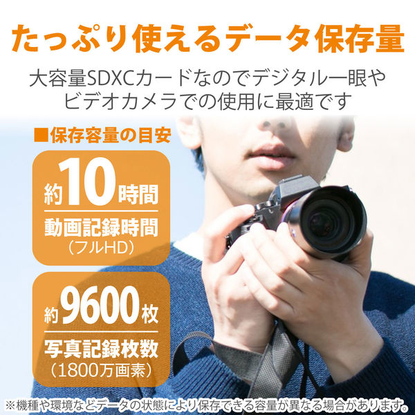 SDカード 64GB Class10 データ復旧 SDXCカード MF-FSD064GC10R 1