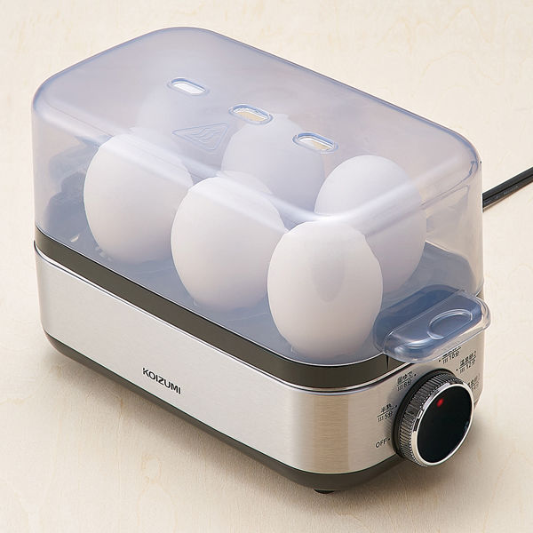 小泉成器 エッグスチーマープラス 4981747076885 1台 - アスクル