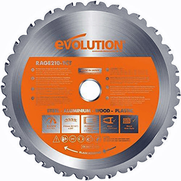 evolution 万能切断スライド丸鋸 190mm R190SMS 1台（直送品）