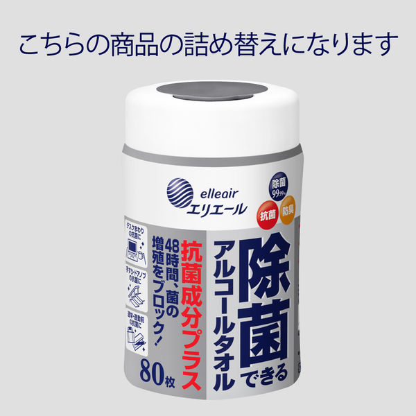 大王製紙 エリエール 除菌できるアルコールタオル 抗菌成分