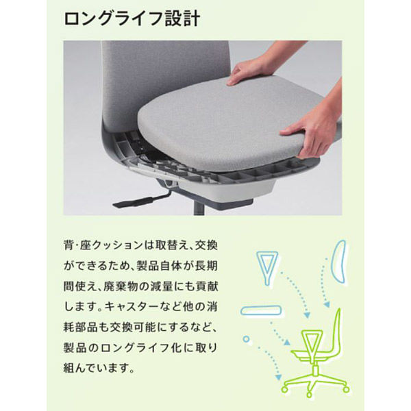 イトーキ トルテUチェア ハイバック 肘付 ナイロン双輪 イトーキ トルテUチェア ハイバック 肘付 ナイロン双輪