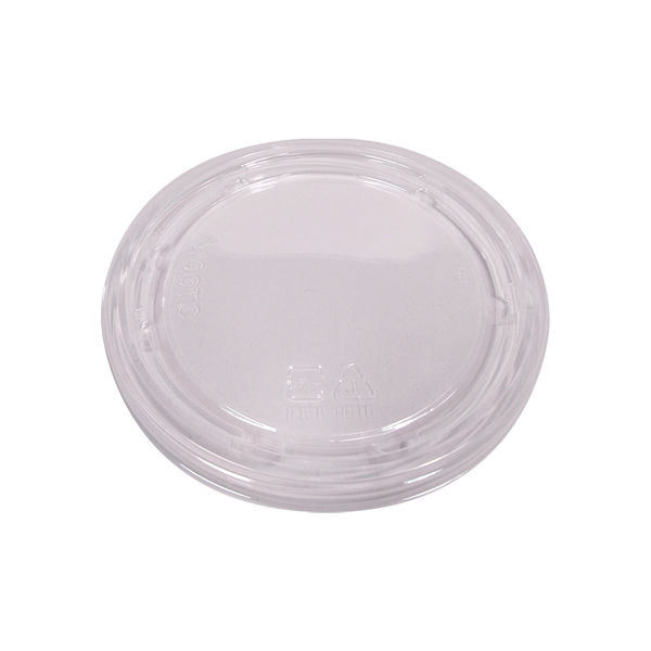 江戸川物産 透明フタ付丸カップ200ML 10個入