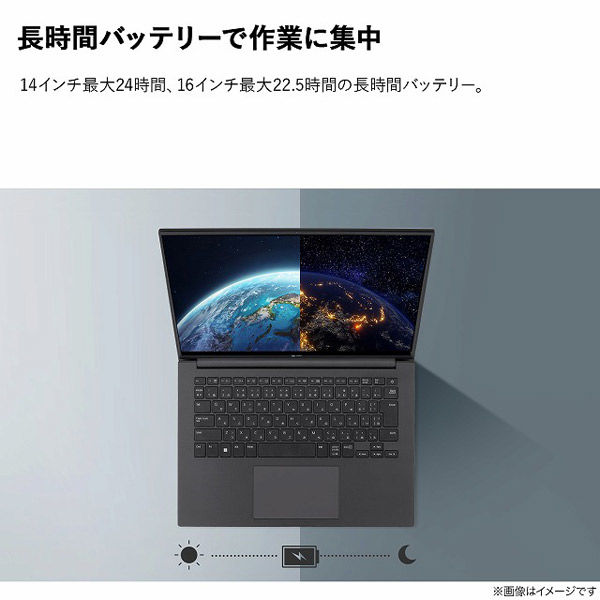 ノートパソコン UltraPC【Windows11 Home/14.0インチ】 14U70Q-GR55J1 1台 LG（直送品）
