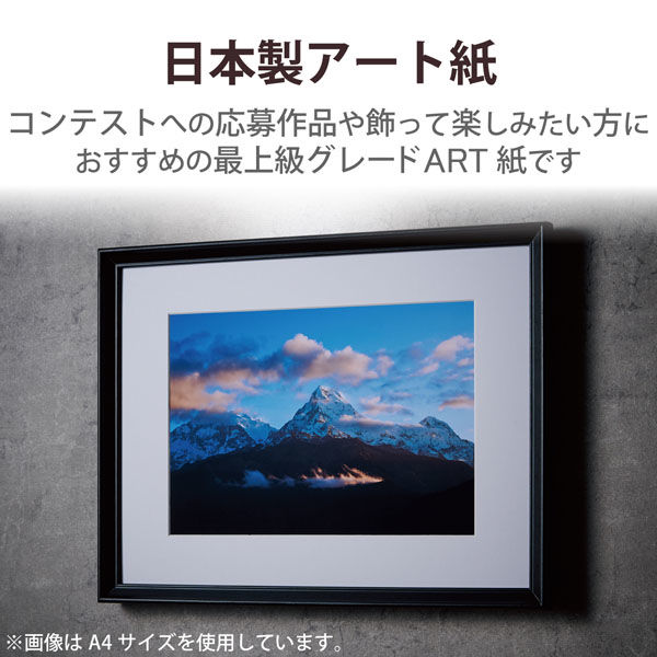 プリンター用紙 写真用紙 2L判 20枚 マット 写真用アートペーパー 厚手