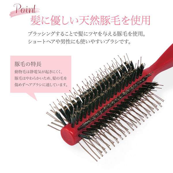 美容ブラシ「美容師 ヘアブラシ 6 SET」