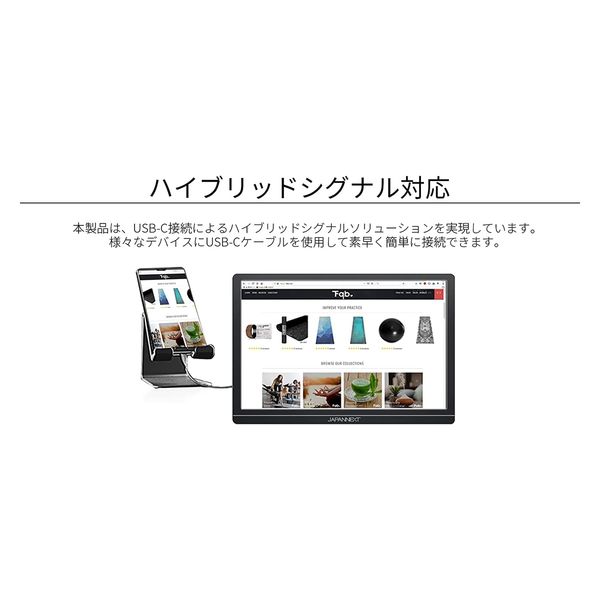 JAPANNEXT 10.1インチ ワイドモバイルディスプレイ JN-MD
