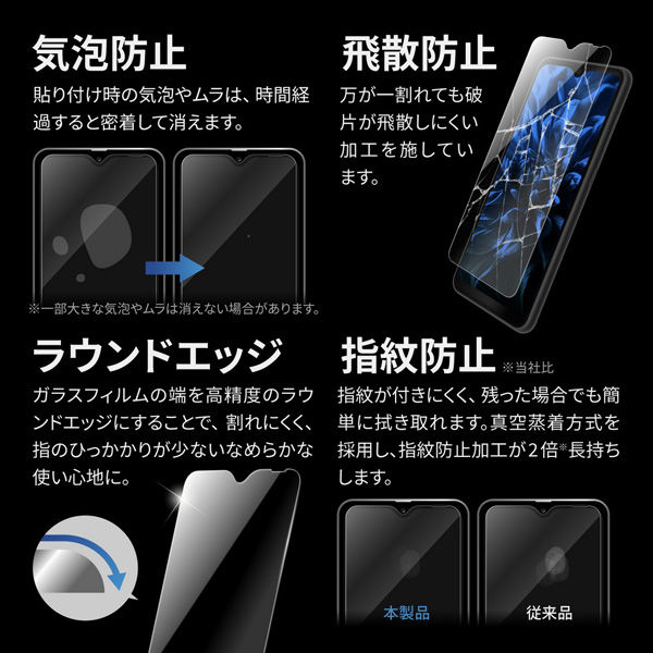 Galaxy A23 5G SC-56C/SCG18 ガラスフィルム スタンダードサイズ