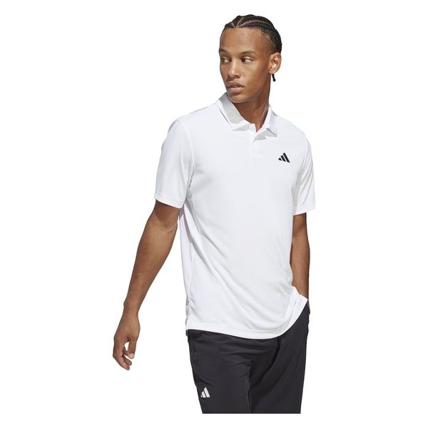 adidas(アディダス) テニスウェア 半袖シャツ クラブ テニス ポロシャツ J/L ｗｈｉｔｅ MLE69 1着（直送品） - アスクル
