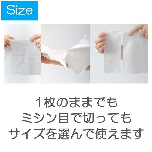 アィティーオー ITO スキンコットンタオル 1パック（240枚：80枚入×3パック） アスクル