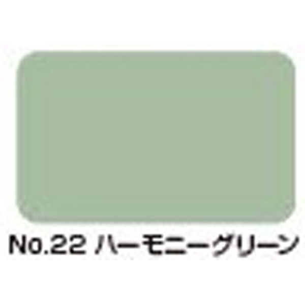 水谷ペイント 水系ボウジンテックスＥ Ｎｏ．２２ ハーモニーグリーン 5488-5422-295 1セット：主剤2.5kg+硬化剤1kg（直送品） -  アスクル