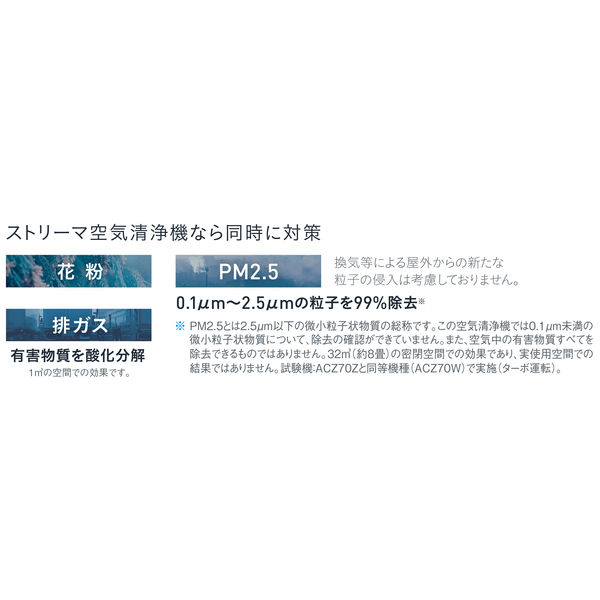 ⭐️ダイキン空気清浄機⭐️ ACZ70Z-T空気清浄機・イオン発生器