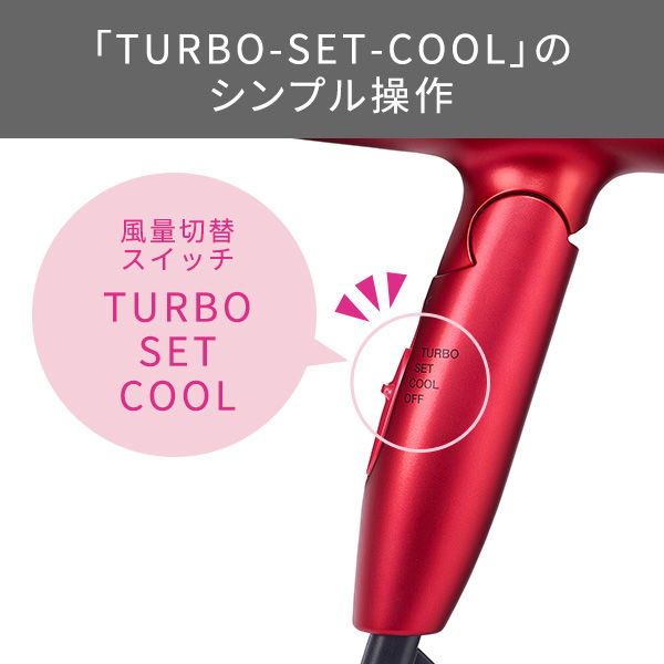 テスコム TD330AーWマイナスイオンヘアードライヤー TD330AーW 1台