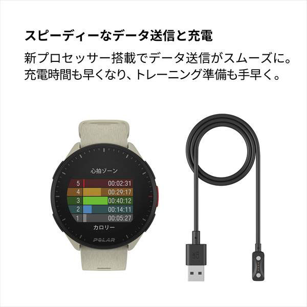 POLAR ポラール PACER ミルキーホワイト （Polar Pacer | Polar