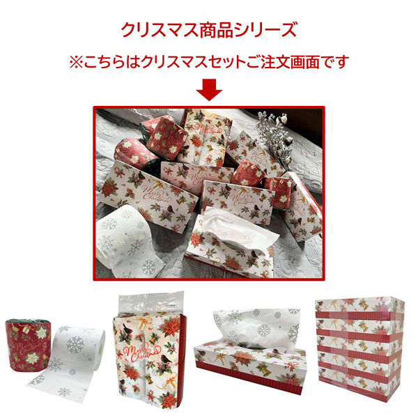 【冬限定商品】クリスマスセット【ギフト/贈り物/販促/粗品/景品/ノベルティ/お歳暮/イベント/詰め合わせ/プレゼント】10001119  1セット（直送品）