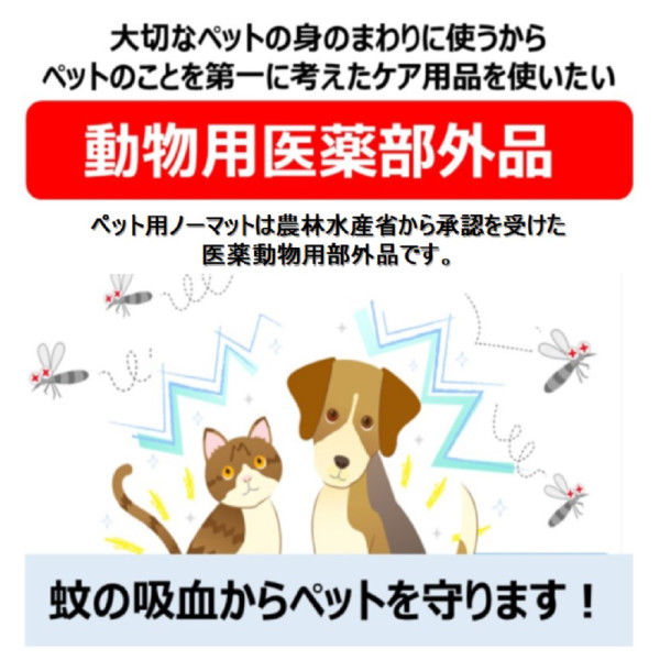 ペット用 アースノーマット 虫よけ 90日用 取替えボトル 45ml 3個 アース・ペット 犬猫用 - アスクル