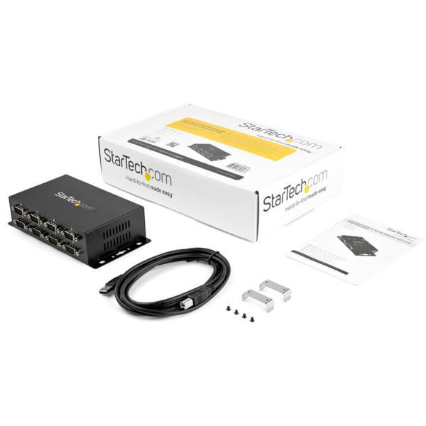 USB - 8x RS232C/ DB-9変換ハブ ICUSB2328I 1個 StarTech.com（直送品