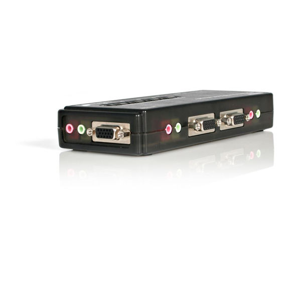 4 USB接続KVMスイッチ/CPU切替器(オーディオ対応) SV411KUSB 1個