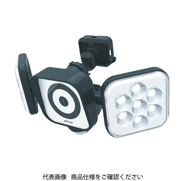 ムサシ LEDセンサライトX防犯カメラ 8W×2灯 CーAC8160 C-AC8160 1個（直送品）