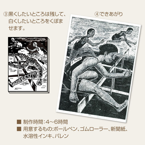 アーテック ボールペン版画 8切 20243 1セット(2セット)（直送品