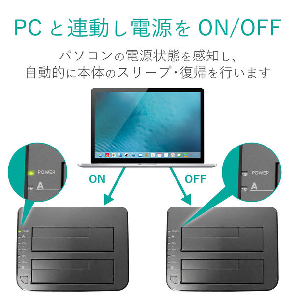 ロジテック HDDケース/3.5インチHDD&2.5インチHDD+SSD/2B LGB