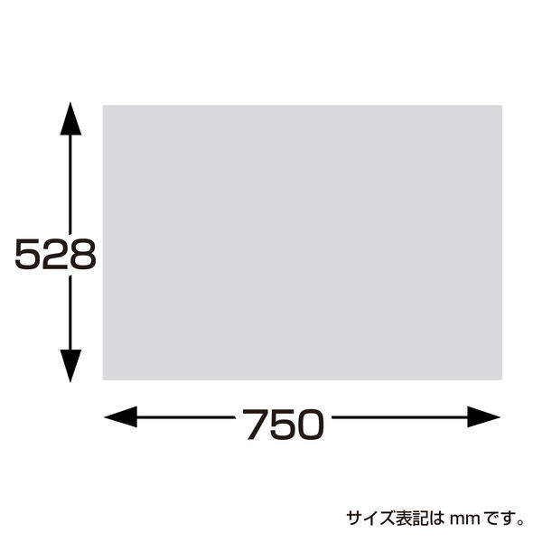 ササガワ クリスマス包装紙 リトルサンタ緑 半才判 49-3062 1包（50枚