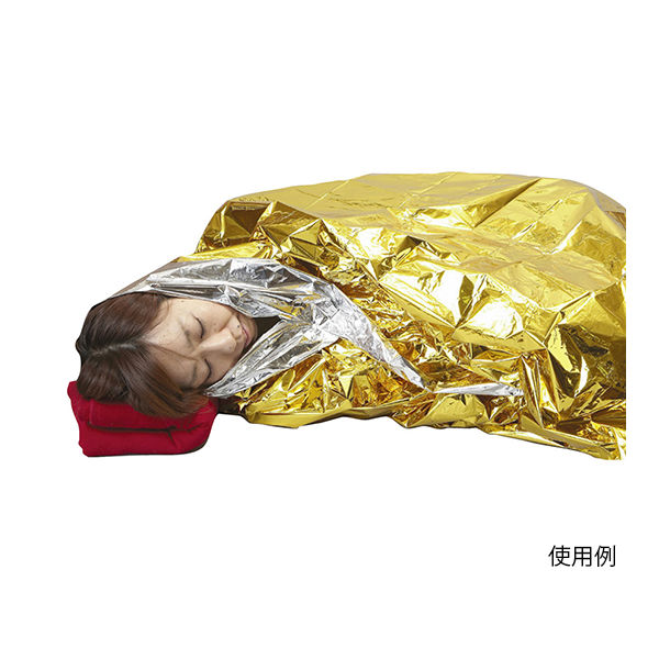 旭電機化成 非常用携帯アルミブランケット ABO-09 1個 61-7349