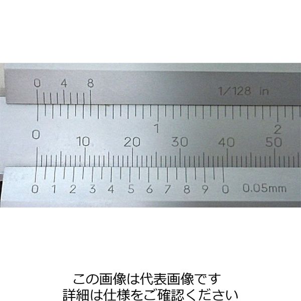 エスコ 250x 90mm ノギス(微調整付) EA725BE-11 1個（直送品）