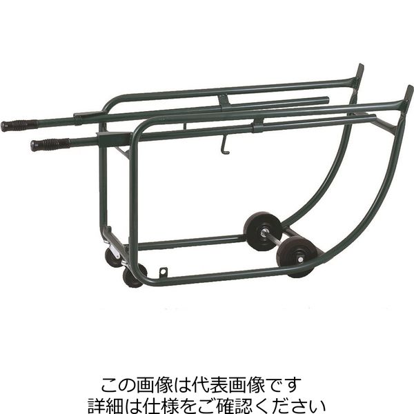 エスコ 905x415x540mm/315kg ドラム缶キャリー EA520H-2 1個