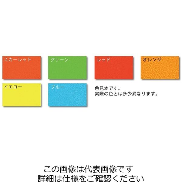 エスコ 600ml [屋内外用]水性蛍光塗料(蛍光スカーレット) EA942EW-51 1