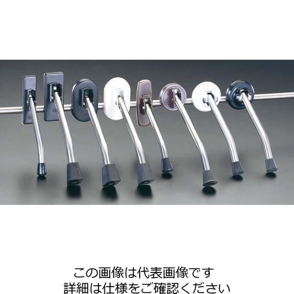 エスコ 270mm ドアストッパー(マグネット付) EA951FA-11 1セット