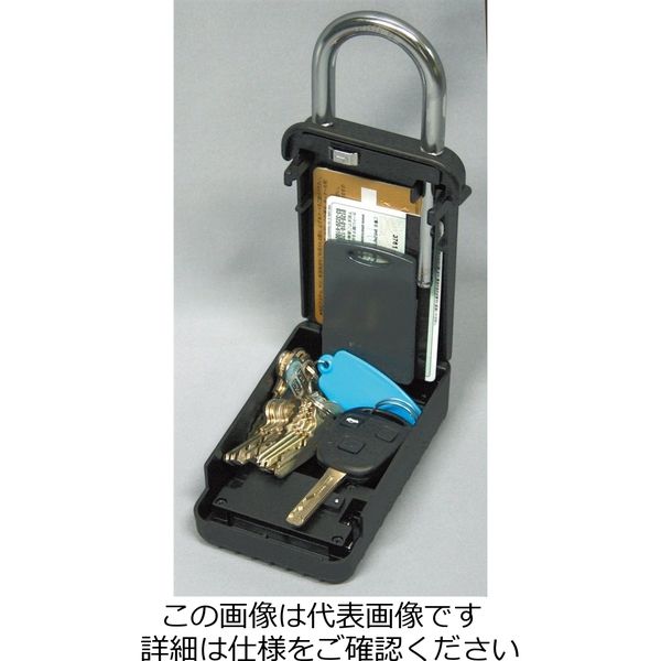 エスコ キーボックス(ダイヤル錠式) EA983ZA-12 1個（直送品）