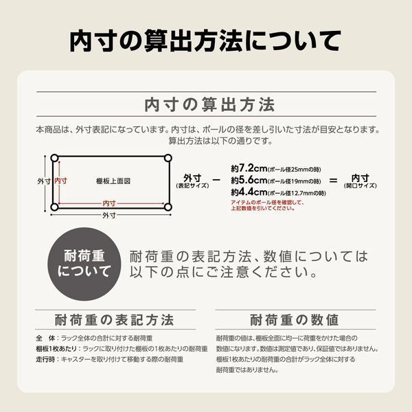 アイリスオーヤマ　メタルラック　棚板　ポール直径25mm　幅1800×奥行460×高さ40mm　MR-18T（取寄品）