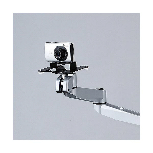 サンワサプライ モニターアーム取付け用カメラブラケット W115×D20