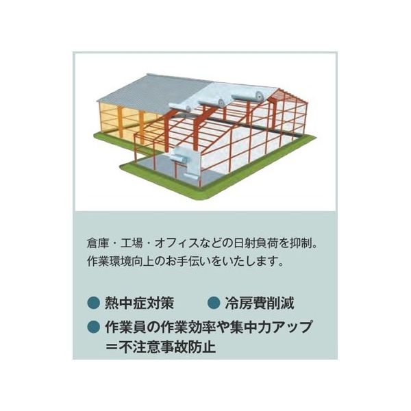 サンユー印刷 超遮断熱 クールマジック シャインWバブル 1200mm×40m巻