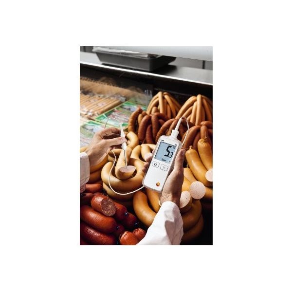 アズワン 食品用中心温度計 英語版校正証明書付 0563 1080 08 1