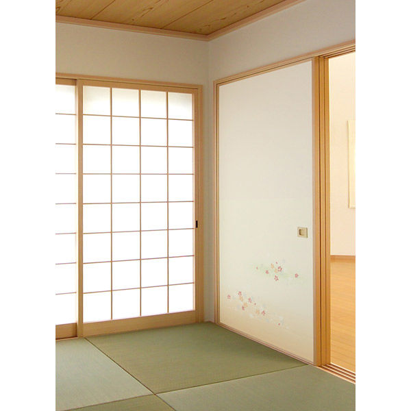 新品、供箱、栞付　菊池保寿堂　菊池 正直造 姥口アラレ　ヘムハナ様　売約済み 家庭用襖紙 | 製品のご紹介 | 株式会社菊池襖紙工場