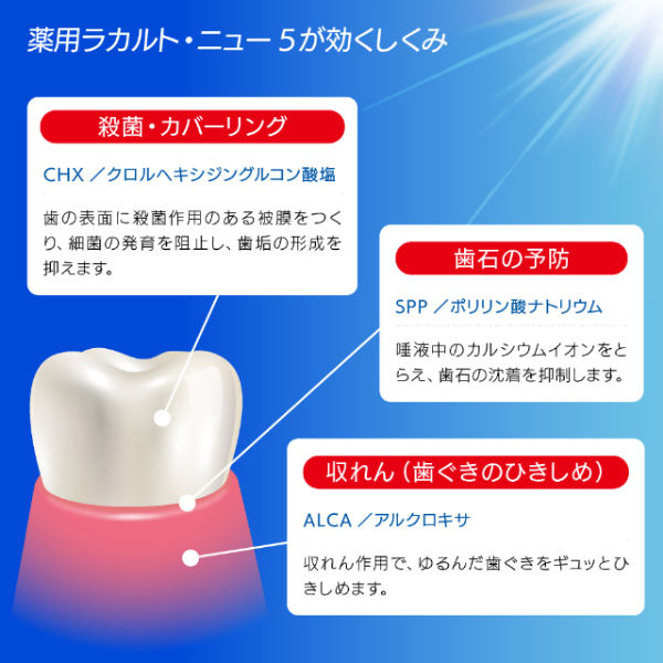 薬用ラカルト・ニュー5 110g エスエス製薬 - アスクル