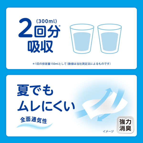 大人用紙おむつ リリーフ パンツタイプ まるで下着 2回分 ピンク