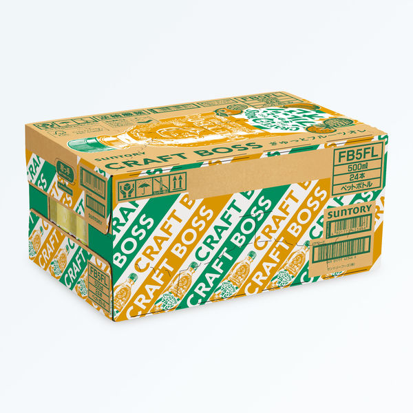 フルーツオレ サントリー クラフトボス フルーツオレ 500ml×24本 PET (野菜