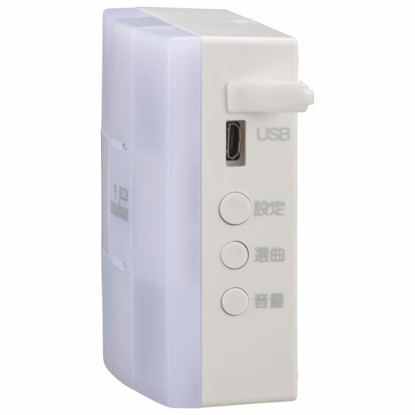 オーム電機 チャイムセットDCーPUSH22 08-0522 1個（直送品